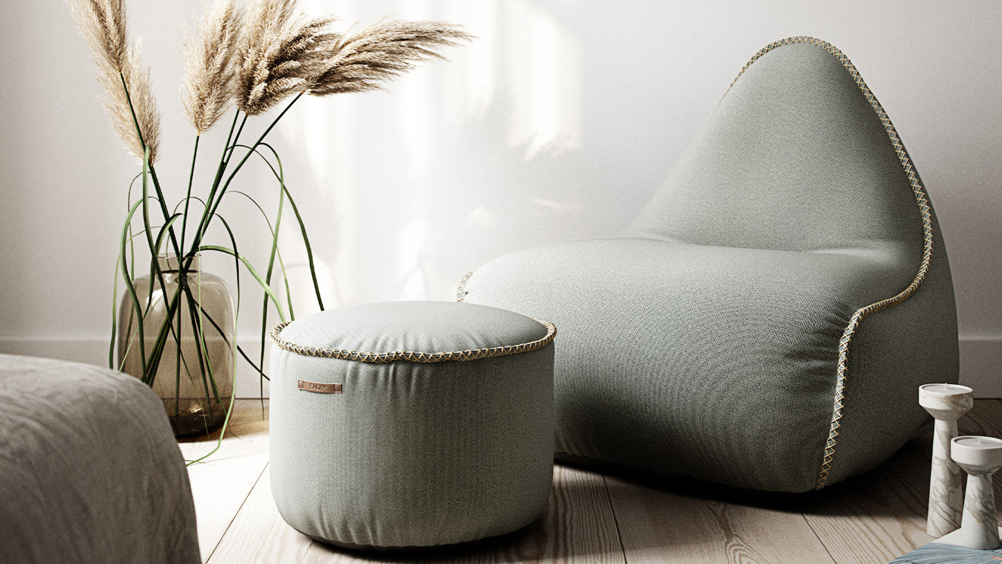 Cura Lounge Chair - Exclusive and sustainable lounge bean bag chair