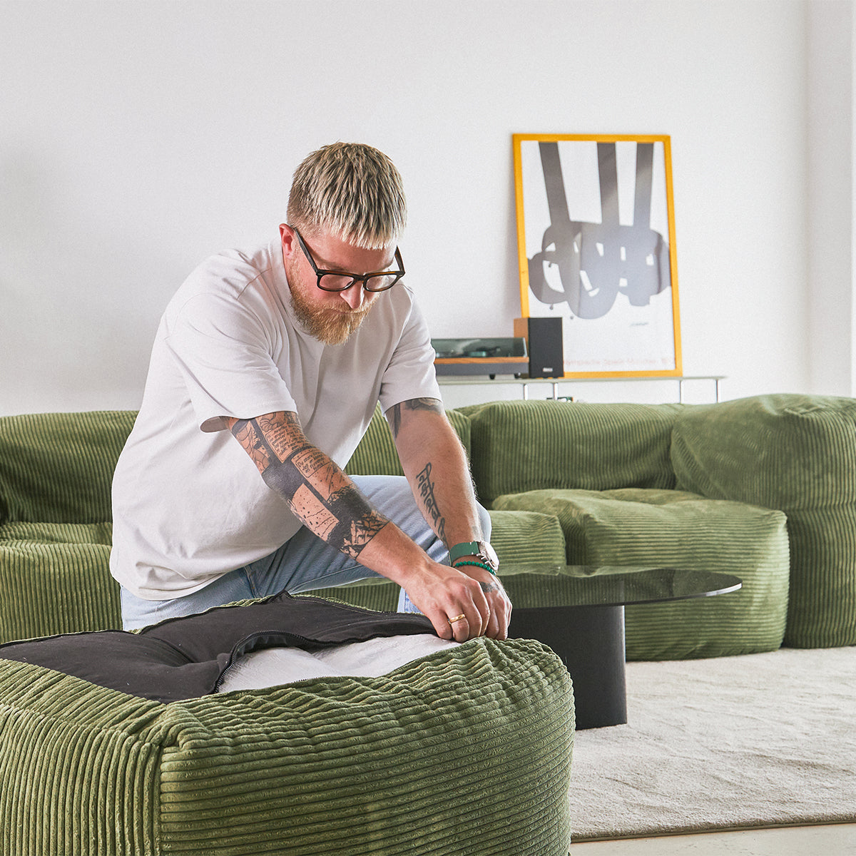 Soft Sofa Indoor - Seat - A modular sofa with soft comfort
