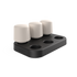 Ambience multiple charging station in black for Lamp Intelligent lamps on white background