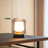 Ambience New York base with frosted smoked glass and stainless steel for indoor and outdoor use