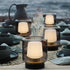 Ambience New York base with frosted smoked glass and stainless steel for indoor and outdoor use