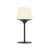 Ambience Lamp Intelligent+ with Aalborg stainless steel base and frosted glass, sleek outdoor lighting design