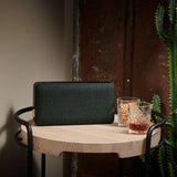 Forest color fabric front panel for Move 150 speaker by Kvadrat.