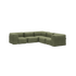 Soft Sofa Outdoor Winter Cover - 5 Seater Corner Sofa