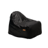 Black water-repellent elastic cover for Cobana Lounge Chair bean bag.