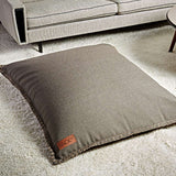Cobana Grey beanbag chair with durable, water-repellent fabric and hand-sewn stitches.