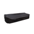 Black water repellent winter cover for 3-module Cobana Lounge Sofa made of stretchable material