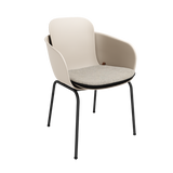Cobana Sand Melange cushion designed for Patio Chair no. One with non-slip backing and quick dry foam filling