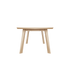 Edge Dining Table in European oak with faceted edges and matte lacquered surface, 300x100 cm, unassembled