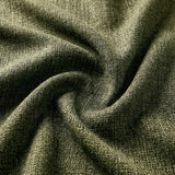 Soft Sofa Outdoor pouf in Kirra Olive fabric with a soft, rounded shape for versatile outdoor seating.