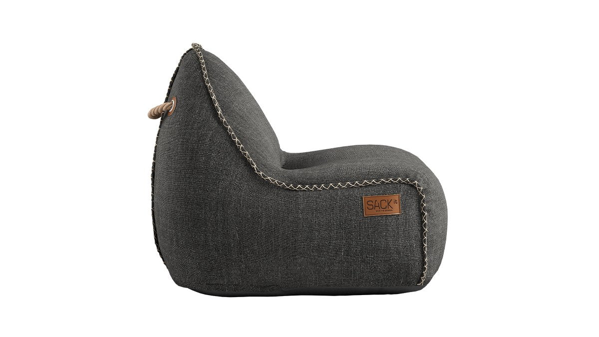Cobana Junior Lounge Chair & Pouf - Bean bag chair with pouf for kids