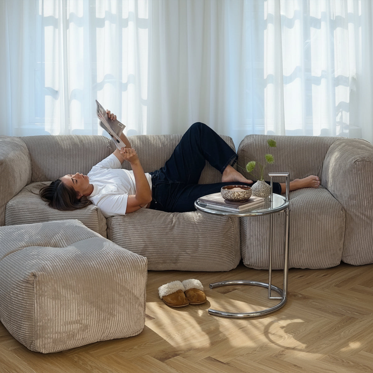 Soft Sofa Indoor – A Modular Sofa with Soft Comfort | SACKit