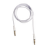White 130 cm 3.5mm audio cable for TOUCHit headphones with minijack connector