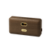 Natural oak Move Wood Bluetooth speaker with solid wood and Fiord textile design on white background