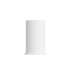 White powder-coated London base for Lamp Intelligent outdoor lighting, 10 size, stainless steel design.