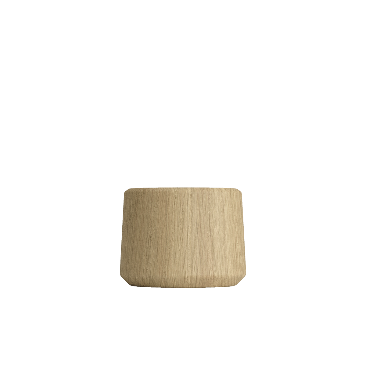 Oslo base for Lamp Intelligent in solid oak wood, size 5, natural finish, indoor use