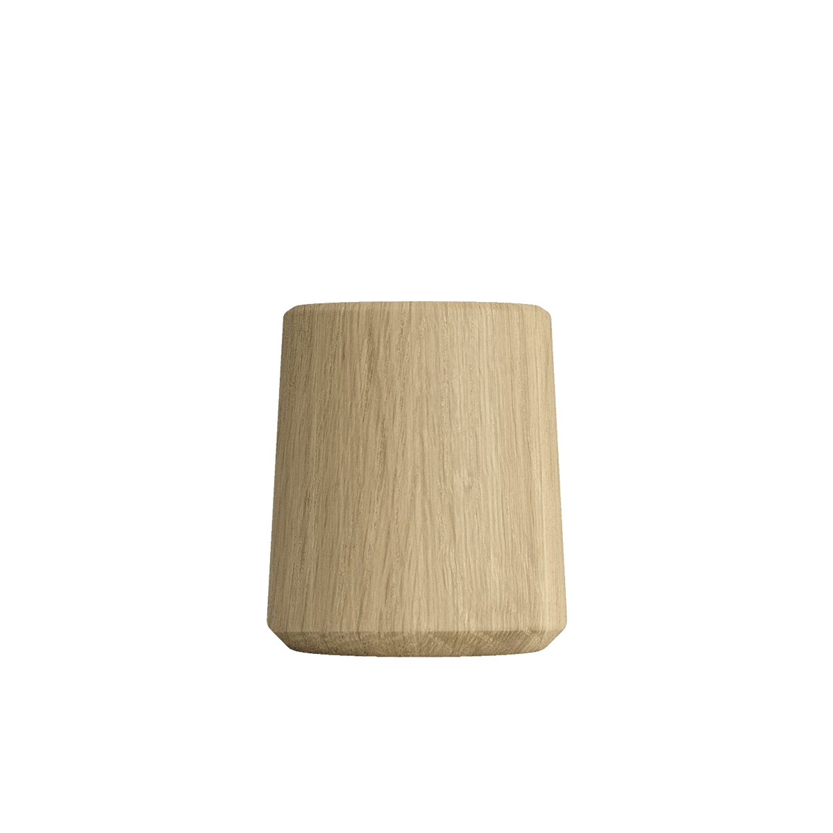 Oslo Lamp Base size 8 made of solid oak wood with natural finish for indoor use