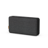 Move 150 Bluetooth speaker in steel color with Fiord fabric front panel and leather details.