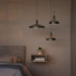 Dawn Pendant Ø25 in Black by sackit styled in a cosy home setting