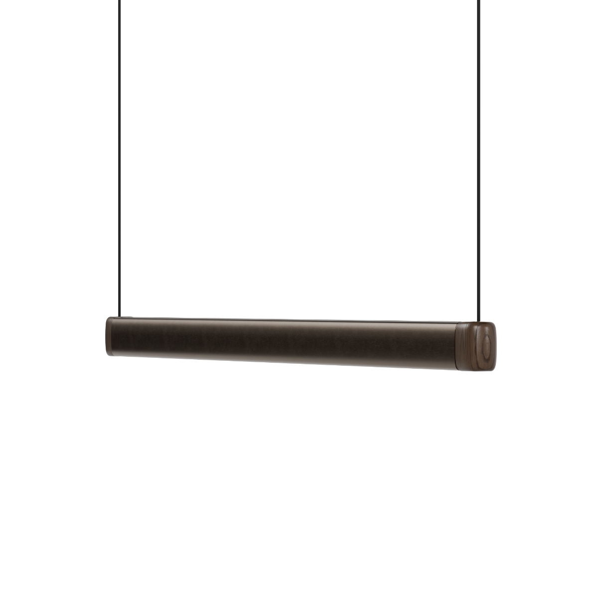 Pebble pendant lamp for the dining table in Bronze by sackit shown against a plain background