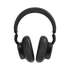 Black Touch 400 headphones with PU-leather and fabric earcups, minimalistic design, and rotatable earcups.