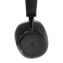 Black Touch 400 headphones with rotatable earcups and minimalistic design on a white background