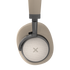 Beige Touch 400 headphones with rotatable earcups and minimalistic design on white background