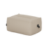 Beige outdoor pouf from sackit with a soft weather resistant design for use as a footrest extra seat or low lounge element
