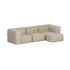Soft Sofa Outdoor - 3 seater w/pouf