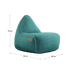 Cobana Lounge Chair in Cobana Grey with backrest, durable water-repellent fabric, indoor and outdoor use.