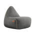 Cobana Lounge Chair in grey olefin fabric with backrest, designed for indoor and outdoor use.