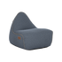 Kirra Indigo Cobana Lounge Chair bean bag with backrest in outdoor setting