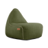 Kirra Olive Cobana Lounge Chair bean bag with backrest in outdoor setting