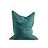 Cobana Beanbag in petrol melange color with a soft, rounded shape suitable for indoor and outdoor use.