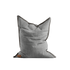 Cobana Light Grey beanbag chair with durable, water-repellent fabric and hand-sewn stitches