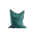 Cobana Junior Beanbag in Cobana Petrol Melange, durable water-repellent fabric with a soft, rounded shape.