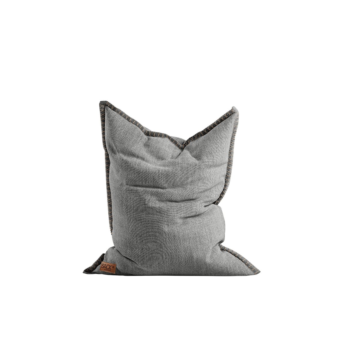 Cobana Junior Beanbag in light grey with a soft, rounded shape suitable for kids indoors and outdoors