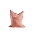 Cobana Junior Beanbag in soft rose color with a durable, water-repellent fabric and hand-sewn stitches.