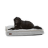 Large Cobana Sand Melange dog bed with water-repellent fabric and non-slip bottom
