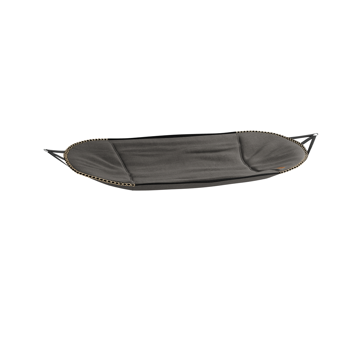 Grey Cobana Hammock Fabric made of soft olefin textile designed for outdoor relaxation and comfort