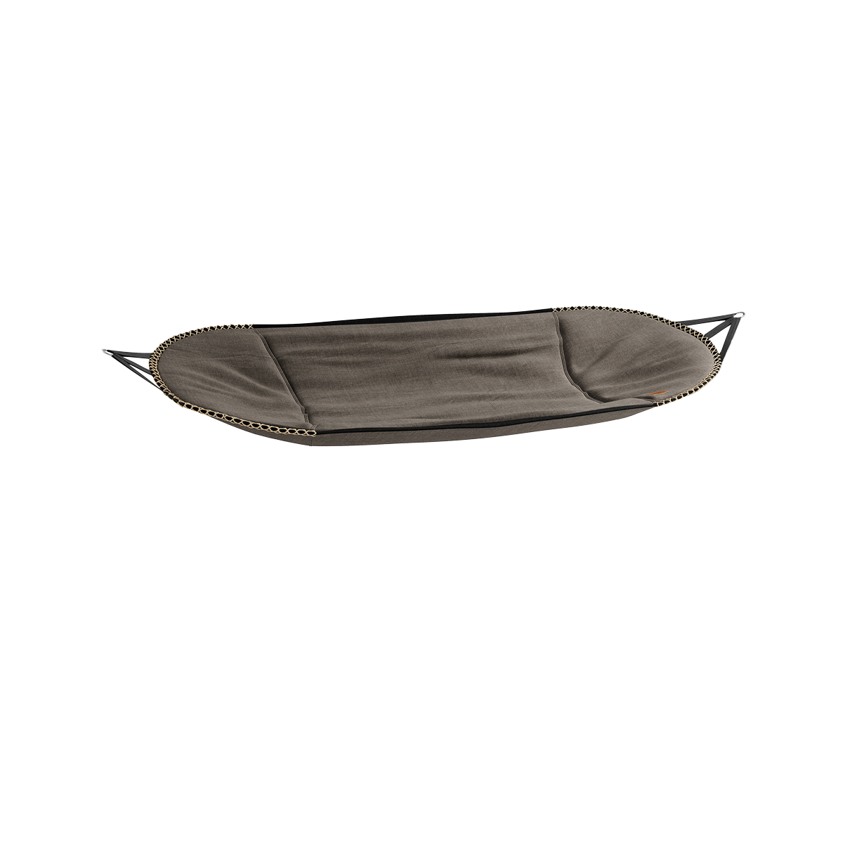 Brown Cobana Hammock Fabric made of soft olefin textile designed for outdoor relaxation and comfort