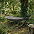 Kirra Grey Cobana Hammock Fabric made of soft olefin textile designed for outdoor relaxation and comfort