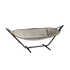 Kirra Sand Cobana Hammock with black powder-coated aluminum frame for outdoor relaxation