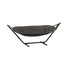 Kirra Noir Cobana Hammock with black powder-coated aluminum frame for outdoor relaxation