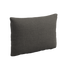 Rectangular outdoor cushion in Kirra Noir fabric with soft polyfibre foam filling.