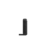 Cobana Lounge Sofa armrest module in black with powder-coated aluminum frame and Olefin textile upholstery.