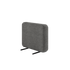 Cobana Lounge Sofa armrest module in Cobana Grey with powder-coated aluminum frame and olefin textile.