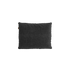 Black Cobana Cushion with water-repellent Olefin fabric for outdoor sofa seating.