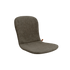 Cobana Brown slipover cushion for Patio Chair no. One with non-slip backing and quick dry foam filling.