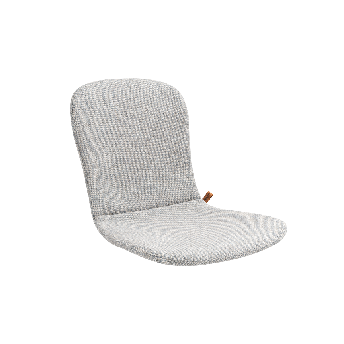 Cobana Sand Melange slipover cushion for Patio Chair no. One with a soft, textured fabric.
